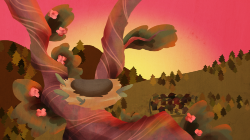 Nest at Dawn